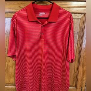 Pretty red polo by Nike Dri Fit